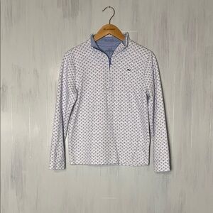 Vineyard Vines Ski Print Quarter Zip Kids Size L‎ (16)